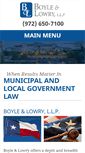 Mobile Screenshot of boyle-lowry.com